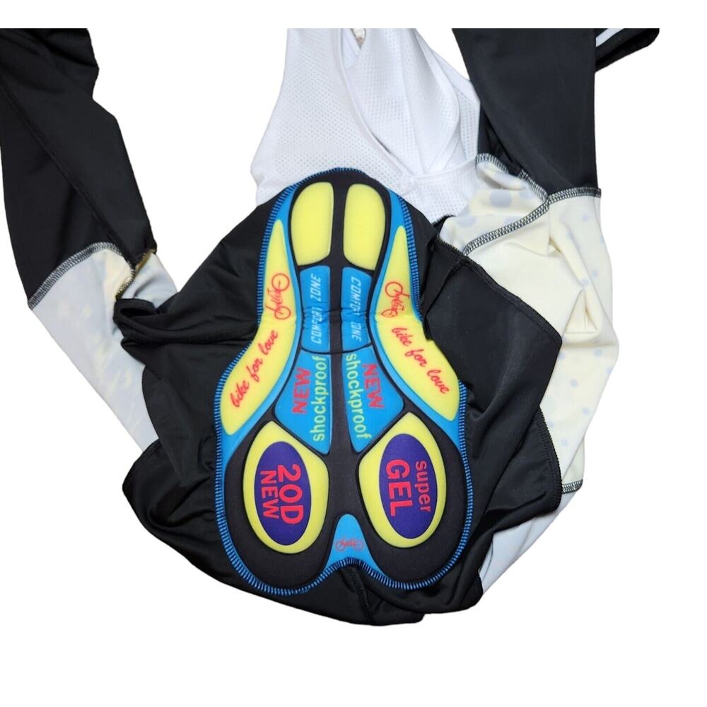 Moxilyn Cycling Long Sleeved Jersey and Bib pants XLarge Yellow Black NWT - Picture 10 of 12